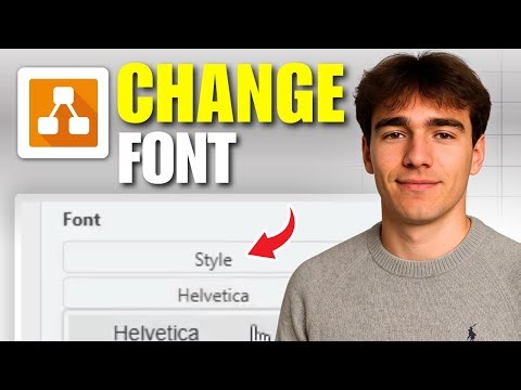 How To Change Font In Draw.io (Tutorial 2026)