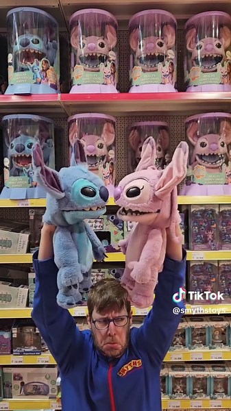Juguetes Interactivos de Disney: Puppet de Stitch y Angel