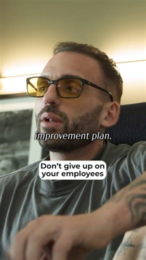 Try to improve underperforming employees before letting them go