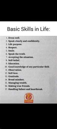"17 Basic Life Skills Everyone Must Learn | Change Your Life Forever 💯🔥"
