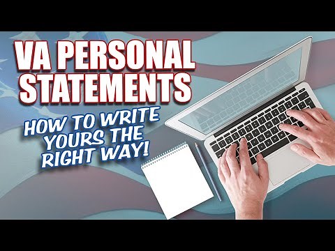 VA Personal Statement Example (How to Write Yours the Right Way)!