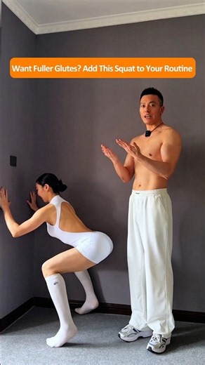 Flat Glutes? Try This Simple Wall Squat Hold at Home to Build Stronger, Fuller Glutes