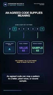 Zeroes and Ones: Storing Information | AI From Zero #7