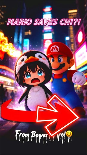 Mario Saved Chibi From Bowser... But What Happens Next?! 😱🔥