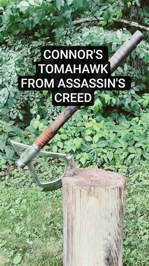 “Connor’s Tomahawk Forged in REAL LIFE ⚔️ | Assassin’s Creed Weapon Build” #assassinscreed #forging