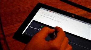 Taking Notes on the Microsoft Surface RT