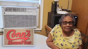 Senior man Turns to Ted after AC outage at his daily dining facility