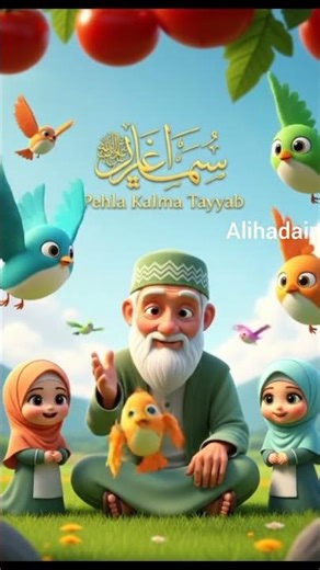 “First Kalma (Tayyab) | Beautiful Recitation & Meaning | Islamic Video”
