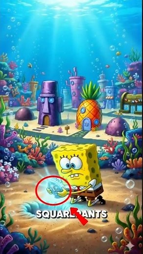 What if SpongeBob SquarePants is hiding a dark secret under Bikini Bottom? 🌊😨