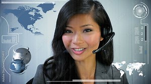 Modern Business Using Future Touchscreen Technology Stock Video