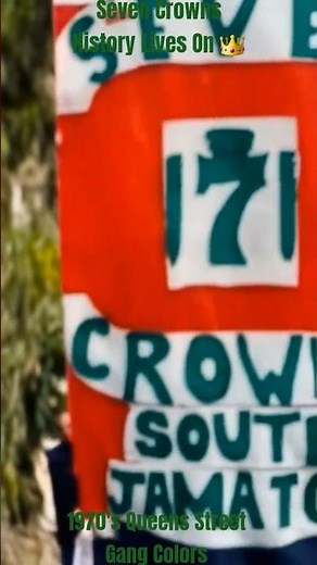Seven Crowns Legacy Jamaica Queens NYC 1970’s | Classic NY Street Gangs History #sevencrowns #nyc
