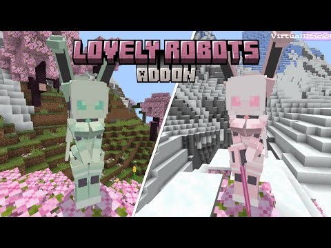 🌸 Lovely Robots [Unofficial Port] – Tráiler Oficial | Minecraft Bedrock Addon