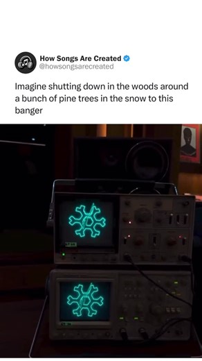 How Songs Are Created on Instagram: "The sound and the image are the same thing, synced perfectly because they’re coming from the exact same signal. By feeding electrical signals into oscilloscopes, the waveforms themselves become visuals and sound at the same time. Every tone you hear is literally electricity being shaped into music, drawn live on the screen. It’s part science experiment, part performance art, and somehow it ends up sounding festive. Proof that even lab equipment can get into t