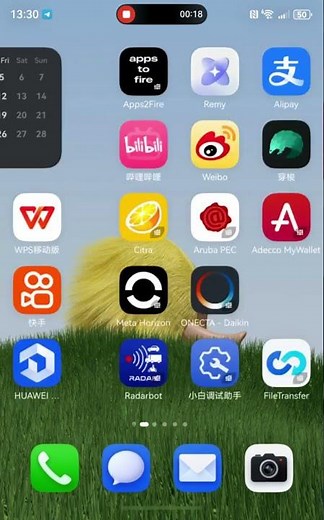 On HarmonyOS 6.0.0.115 build, EasyAbroad Android container utility app - No more folders