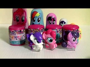MLP Fashems SERIES 7 My Little Pony The Movie Fash'Ems Stacking Cups Toys Surprise