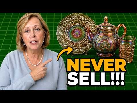 10 Pieces Of Old Carnival Glass That Are Secretly Worth A Fortune! (You Might Own One)