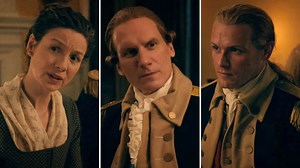 'Outlander' First Look: Claire & Jamie Receive a Special Gift From George Washington