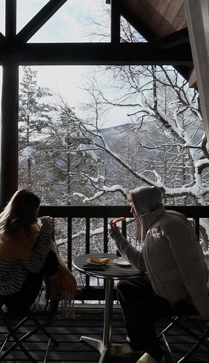 冬の長野コテージ: 美しい景色と快適な宿泊体験