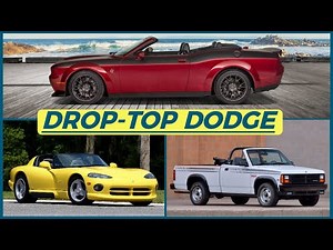 Top 5 Dodge Convertible Models - (Challenger, Viper, Dakota, & MORE!)
