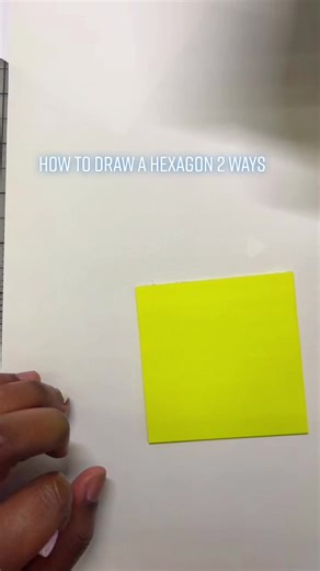 Drawing Tutorial: How to Draw a Hexagon with Compass and Ruler