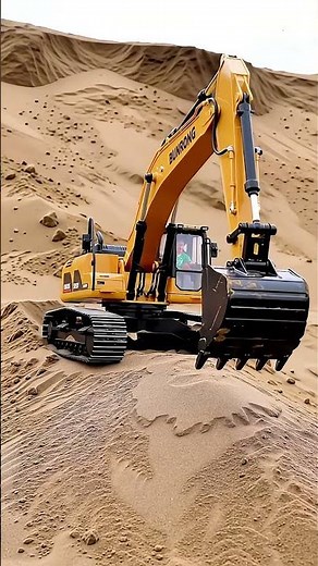 🎶 Construction Song Fun: Digging in the Sand with Our Excavator!