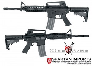 King Arms GHK Colt M4 RIS GBBR Available