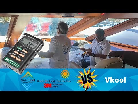 Solar Meter Test - Sea Cool 3M Vs Vkool