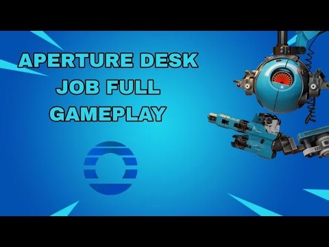 Aperture Desk Job FULL GAMEPLAY! On The Steam Deck
