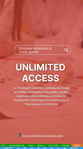 🎓 Make Learning Simple, Structured & Fun From elementary to middle school, NewPath Worksheets helps students master concepts with confidence. ✔️ Curriculum-aligned ✔️ Easy to use ✔️ Trusted by educators Start teaching smarter today 👉 https://newpathworksheets.com/ #EducationMatters #TeachingTools #WorksheetsThatWork #Education #freeworksheets #teachersofig #LearningMadeEasy | NewPath Worksheets