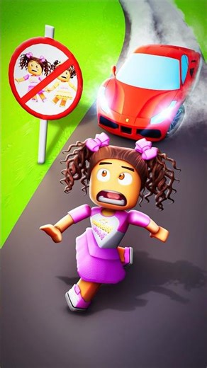 DO NOT CROSS THE STREET #shorts #roblox