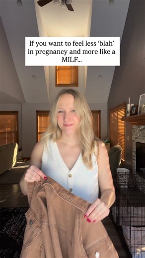 The secret formula to MILF status in pregnancy 👇🏻 1. MILF status starts INSIDE 💫 Girl, to be a MILF you gotta act like a MILF and that starts with how you talk to yourself. No more looking in the mirror and picking apart your body. No more saying things like “I feel ugly” or “I look terrible.” Because the truth is, you look great and you’re so BAD*SS for growing a human. That alone unlocks MILF status for you. 2. Start prioritizing YOU ✨ Nutrition in pregnancy starts with symptom management. 