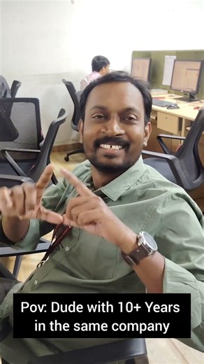 ஒருத்தன் இருப்பான்... Companyல 10+ years…Exp mattum இல்லை…Attachment அதிகம் 🤣 #reelsinstagram
