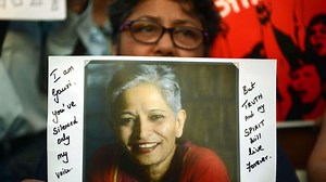 Gauri Lankesh murder case: Probe team takes one man into custody for questioning