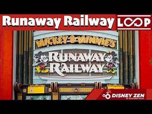 Mickey & Minnie's Runaway Railway Music Loop - Disney Zen