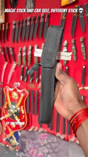 Magic stick and Car self, different stick 💀#shortsfeed