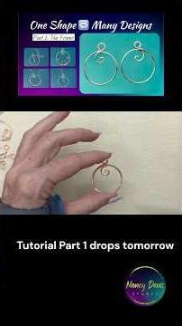 Preview: One Earring Shape, Endless Designs #howtomakejewelry