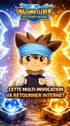 Une chance Sur 3 Invocation JP Lapin !#inazumaelevenvictoryroad