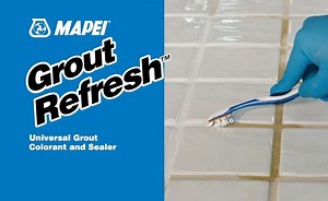 Watch Mapei Grout Refresh Colorant and Sealer&colon; Grout Paint and Cleaner on Amazon Live