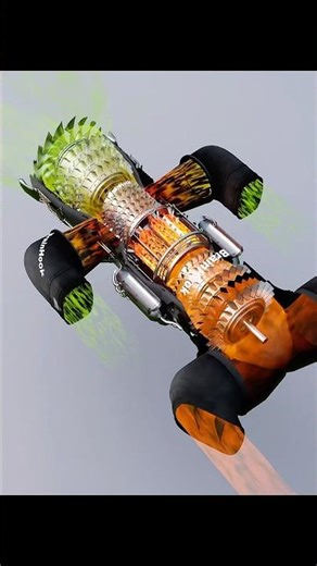 Harrier Jet’s Secret? Rotating Pegasus Power!