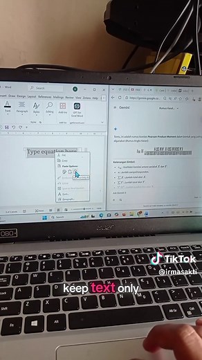 Cara Benar Copy-Paste Rumus dari Gemini atau ChatGPT