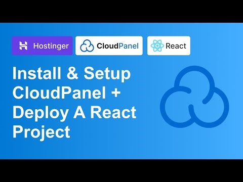 Deploy React Project On Hostinger VPS With CloudPanel