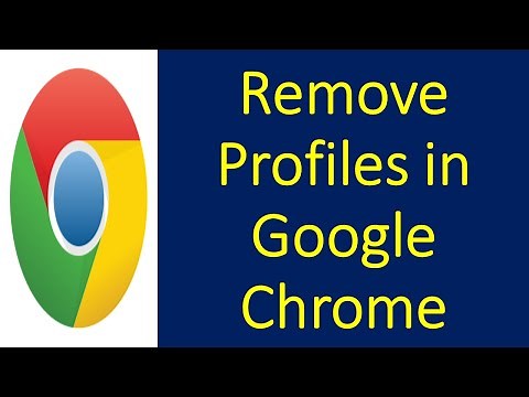 Remove Chrome Profile | How to Remove a Profile in Google Chrome? | Delete Google Chrome Profile