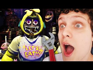 FIXING CHICA TO SURVIVE! FNAF ANIMATRONIC MEMORIES #2