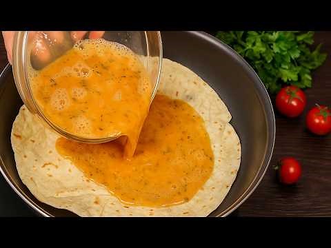 Quick tortilla egg skillet: Delicious dinner in 20 minutes!