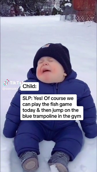 Speech Therapy Activities: Fish Game and Trampoline Fun