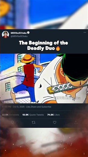 The Beginning of Luffy and Zoro’s Deadly Duo 🔥 #shorts #anime #onepiece #luffy #zoro