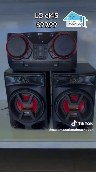 Equipo de Sonido LG cj45 Liquidación $100 Visitanos en AHUACHAPÁN #sonido #bocinas #elsalvador4k #discomovilessv #viraltiktok