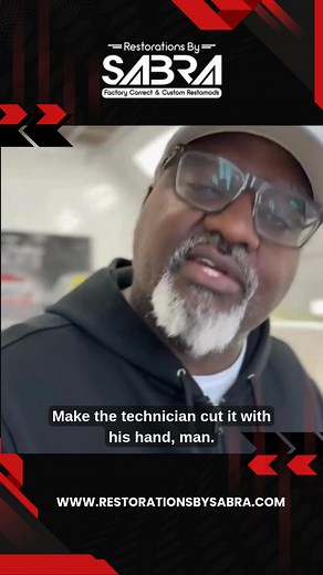 9.5K views · 240 reactions | That "swimming pool" deep gloss finish doesn't happen by accident.  Here's a key technique for a pro-level cut & buff, straight from the shop. It's all about confidence and feeling the paint. #Detailing #PaintCorrection #CarDetailing #DIY #ProTips #Restoration | Restorations By Sabra | Facebook