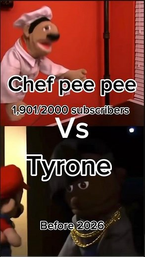 Chef pee pee vs Tyrone