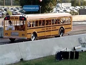 That "Cool Bus"...! Incredible Power Wheelies All The Way.!